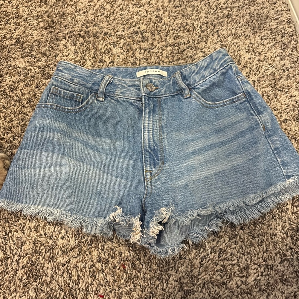 PacSun denim shorts